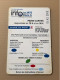 France Parking Smart Card Chip Card, HANDICAPES, Set Of 1 Used Card. - Cartes De Stationnement, PIAF