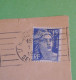 BU21 FRANCE    LETTRE DEVANT FENETRE  1954  +PERFORé + PERFIN + AFF. INTERESSANT + + - Storia Postale