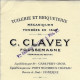 1910 ENTETE C.CLAVEY TUILERIE BRIQUETERIE à Foussemagne =>Vairet Baudot Briqueterie Devenue Musée Ciry Le Noble V.HIST. - 1900 – 1949
