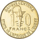 Monnaie, Communauté économique Des États De L'Afrique De L'Ouest, 10 Francs - Central African Republic