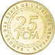 Monnaie, États De L'Afrique Centrale, 25 Francs, 2006 - Zentralafrik. Republik