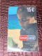 ST MARTIN ECO CARD  €15,- Local Metropole Boy On Beach /  RED  BACKSIDE   ** 13739 ** - Antillen (Frans)