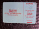 VANUATU 60 UNITS / RED / CHIPCARD   Fine Used    **13741** - Vanuatu