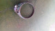 B2/ BAGUE BRONZE PLAQUE OR AVEC DIAMANT ??? - Rings