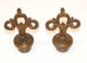 -PAIRE ETOUFFOIRS BOUGIES BRONZE XIXe Déco BOUGEOIRS CANDELABRES COLLECTION  E - Kandelaars, Kandelaars & Kandelaars