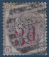 Grande Bretagne N°74 3d/3P Violet " I & R / M " Perfin (PL21_DR/RD) Oblitéré SUPERBE - Oblitérés