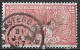 Plaatfout Deukje Bovenin De T Van Amsterdamsche In 1906 Tuberculose Zegels 1 + 1 Cent Rood NVPH 84 PM 10 - Plaatfouten En Curiosa