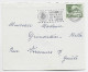 HELVETIA SUISSE 10CC LETTRE COVER MECANIQUE CHAMPIONNAT DU MONDE FOOTBALL SOCCER GENEVE 1954 - 1954 – Svizzera