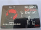 INDONESIA  / ISAKTI/ INGAT BULAT  15 UNITS/ BLACK   / INDOSAT  / PREPAID/ SEALED     / MINT CARD  **13818 ** - Indonesia