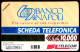 G 859 C&C 2941 SCHEDA TELEFONICA NUOVA MAGNETIZZATA BANCO DI NAPOLI MATITA VARIANTE OCR 17 MM - [3] Errores & Variedades