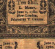 Delcampe - Surprenant Lot De 14 Billets état D'Amérique Fondé En 1776 (peut être Des Copies Mais Anciennes Vue Le Papier) Réf:C03 - Other & Unclassified