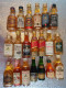 20 Mignonnette Mignon Scotch Whisky Bourbon Armagnac Dont Raretés 43° 45° 50,5°. INDISSOCIABLE - Miniaturflaschen