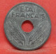 10 Centimes état Français 1941 - TB - Pièce Monnaie France - Article N°229 - 10 Centimes