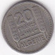 Algerie. Protectorat Français 20 Francs Turin 1956, Cupronickel , KM# 49 - Algerien