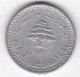République Libanaise 5 Piastres 1954 , En Aluminium , KM# 18 - Libano