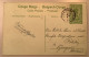 BASANKUSU1917entier Postal Illustré5c BANANA FLEUVE>Netherlands (Congo Belge River Palm Tree Palmier Postal Stationery - Lettres & Documents