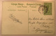 BASANKUSU1917entier Postal Illustré5c BANANA FLEUVE>Netherlands (Congo Belge River Palm Tree Palmier Postal Stationery - Brieven En Documenten