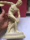 Delcampe - Statue En Albâtre D'Italie** Le Lanceur De Disque** - Pietre E Marmi