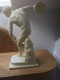 Delcampe - Statue En Albâtre D'Italie** Le Lanceur De Disque** - Steen & Marmer
