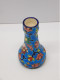 Delcampe - -JOLI ANCIEN VASE MINIATURE PETIT VASE A VIOLETTES CERAMIQUE LONGWY VITRINE   E - Longwy (FRA)