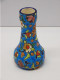 Delcampe - -JOLI ANCIEN VASE MINIATURE PETIT VASE A VIOLETTES CERAMIQUE LONGWY VITRINE   E - Longwy (FRA)