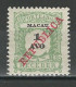 Macao Mi P13 * - Segnatasse