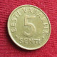 Estonia 5 Senti 1991 KM# 21 Lt 548 *VT  Estonie - Estonie