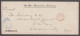 1905 (Jan 12) OHMS Admiralty Envelope With "Admiral Commanding / Coast Guard And Reserves" Anchor Cachet - Dienstzegels