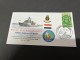 4-7-2023 (1 S 19) Royal Australian Navy Warship - HMAS Ballarat FFH 155 (Egypt Stamp) Suez Canal - Autres & Non Classés