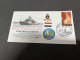 4-7-2023 (1 S 19) Royal Australian Navy Warship - HMAS Ballarat FFH 155 (Egypt Stamp) Suez Canal - Other & Unclassified