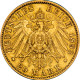 Allemagne 20 Mark 1893 Hambourg - 5, 10 & 20 Mark Gold