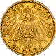 Allemagne 20 Mark 1893 Hambourg - 5, 10 & 20 Mark Or