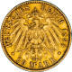 Allemagne 20 Mark 1893 Hambourg - 5, 10 & 20 Mark Or