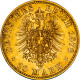 Grand-duché De Mecklembourg-Schwerin - 10 Mark Friedrich Franz II 1878 Berlin - 5, 10 & 20 Mark Gold