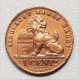 Belgique - 1 Centime 1899 Néerlandais (Surfrappe) - 1 Cent