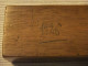 Delcampe - ANTIGUO ESTUCHE PLUMIER DE 2 PISOS MADERA DE RAIZ - Lapiceros