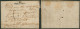 Précurseur - LAC Datée De Dendermonde (1815) + Obl Linéaire Noir 92 / TERMONDE, Port 4 Ctm > Haarlem (P-B) - 1815-1830 (Période Hollandaise)
