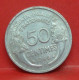 50 Centimes Morlon Alu 1946 B - TB - Pièce Monnaie France - Article N°562 - 50 Centimes