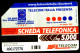 G 633 C&C 2697 SCHEDA TELEFONICA USATA COMUNICAZIONE VARIANTE ALFANUMERICA DISCRETA QUALITA' - Erreurs & Variétés