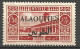 ALAOUITES  N° 28a Surcharge Noir Variétée S Final Plus Haut NEUF* TRACE DE CHARNIERE  / Hinge  / MH - Nuevos