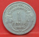 1 Franc Morlon Alu 1949 B - TB - Pièce Monnaie France - Article N°677 - 1 Franc