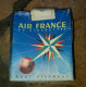 Air France Paquet Souple De 20 Cigarettes Vide Bout Filtrant Papier Aquafuge - Sonstige & Ohne Zuordnung