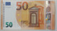 50 EURO U039G2 FRANCE Serie UB Lagarde Ch 84 Perfect UNC - 50 Euro