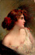 Carte 1907 Signée Asti : Femme Chignon - Asti