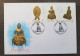 Taiwan Ancient Buddhist Statues 2001 Buddha Religious (stamp FDC) *see Scan - Cartas & Documentos