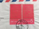 CINA CHINA PRC TO ITALY COMMEMORATIVE PAIR COVER 1967 THOUGHTS OF MAO TSE TUNG FRANCOBOLLI PENSIERI DI MAO RARI - Storia Postale