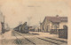45 :  Dordives :   La Gare, Train Gros Plan  (trace)     ///   Ref. Juin 23  ///   BO - Dordives