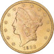 Monnaie, États-Unis, Liberty Head, $20, Double Eagle, 1892, U.S. Mint, San - 20$ - Double Eagles - 1877-1901: Coronet Head