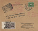 ROCKET FLIGHT NEDERLAND Den Haag 1946 To USA Fusée Postale Vignette ROOSEVELT Cachet Essai Interdit Puis Autorisé - Other (Air)