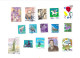 Collection De 60 Timbres Oblitérés - Collections, Lots & Series